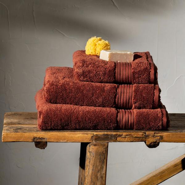 Soak&Sleep Burnt Orange Egyptian Cotton Bath Towels