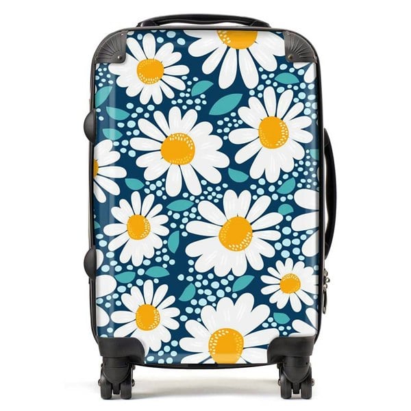 Warren Reed Camomile Flowers Suitcase