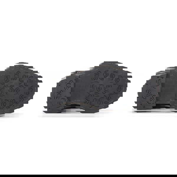 Justin Reess Harry - Men's Black Patent Leather Brogue Shoes