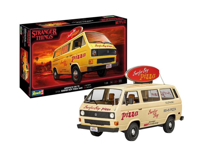 Revell Stranger Things VW T3 Bus Surfer Boy (1:25 Scale)