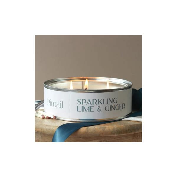 efreshing, hand-poured Summer mixer-zingy lime and lemongrass sparkles with aromatic ginger