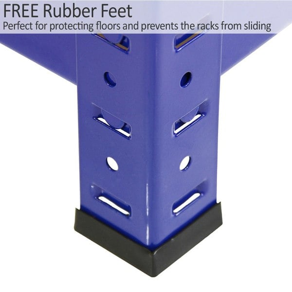 Monster Racking T-Rax Metal Storage Shelves - Blue (90cm W, 45cm D)