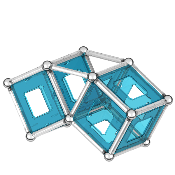 Geomag Pro L Magnetic Shapes -  75 Pieces