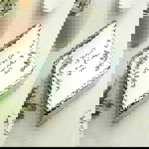 Personalised Memento Company Personalised Botanical Rectangular Jewellery Box