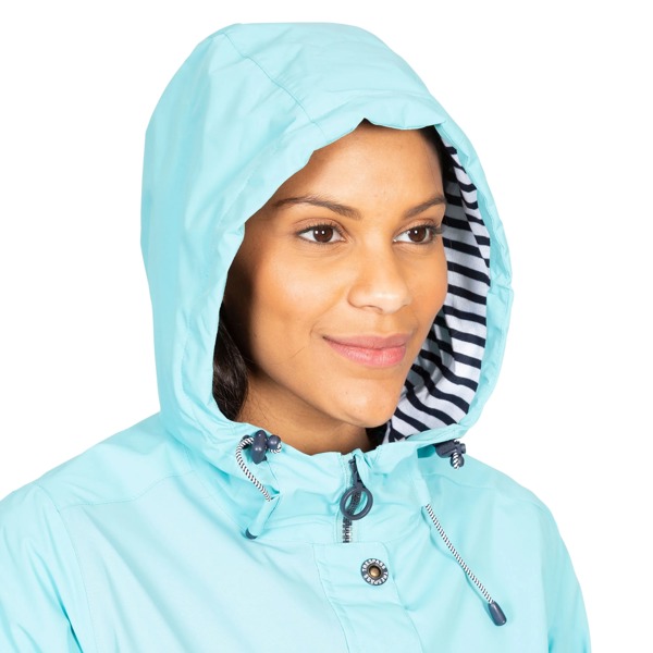 Trespass Women's Flourish Waterproof Jacket - Aquamarine