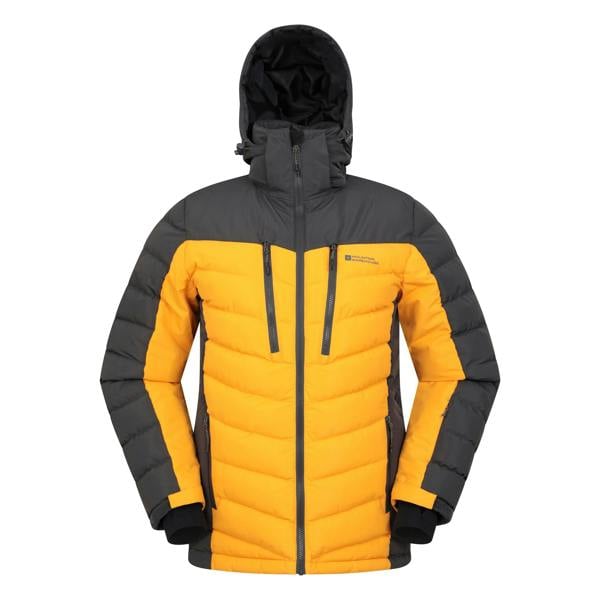 Mountain Warehouse Mens Vulcan III Ski Jacket - Mustard - 
