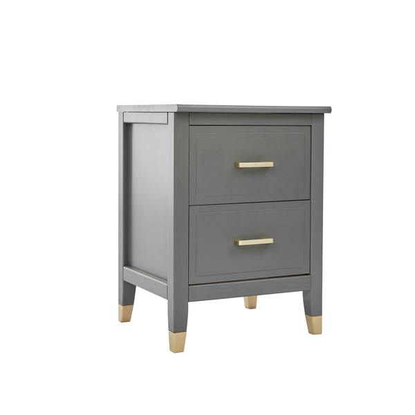 Cabinet Bits Palazzi 2 Drawer Bedside Table