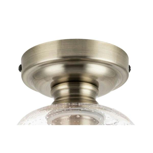 COSYLYTE Buxton Bathroom Bubble Glass Ceiling Light