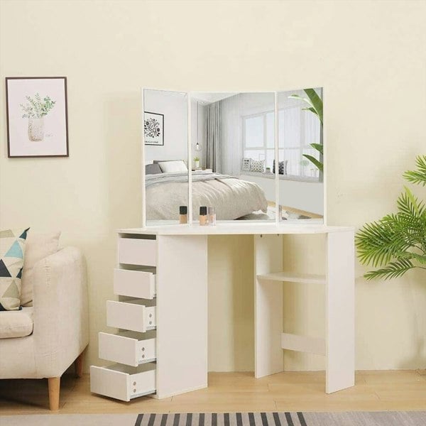 Corner Dressing Table