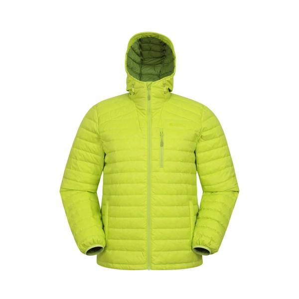 Mountain Warehouse Mens Henry II Extreme Down Filled Padded Jacket - Lime - 