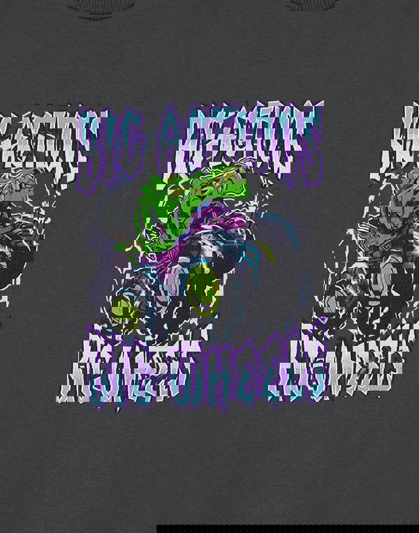 Hot Wheels Boys Grey Big Action Short Sleeved T-Shirt