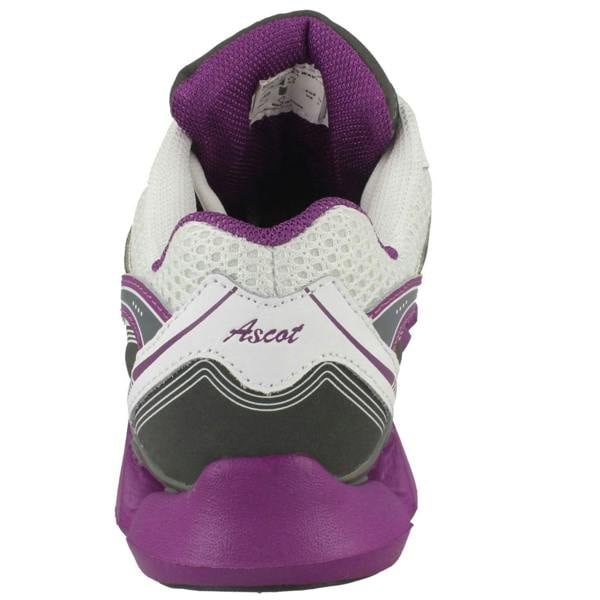 Ladies Ascot Casual Lace Up Trainers Spring Wave