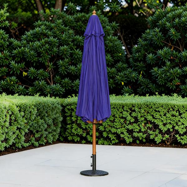 The Garden Marketplace 3m Premium Hardwood Garden Parasol Umbrella
