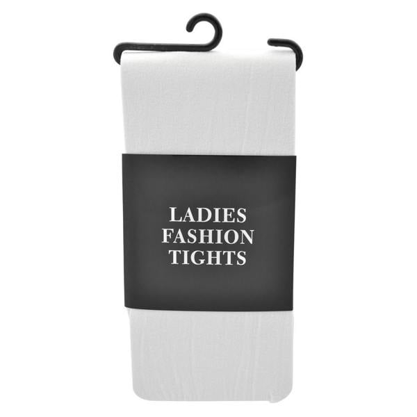 Bristol Novelty Womens/Ladies Fashion Tights - White - 