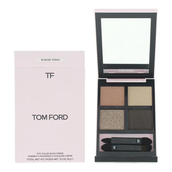 Tom Ford Eye Color Quad Creme Eyeshadow Palette 9g 35 Rose Topaz