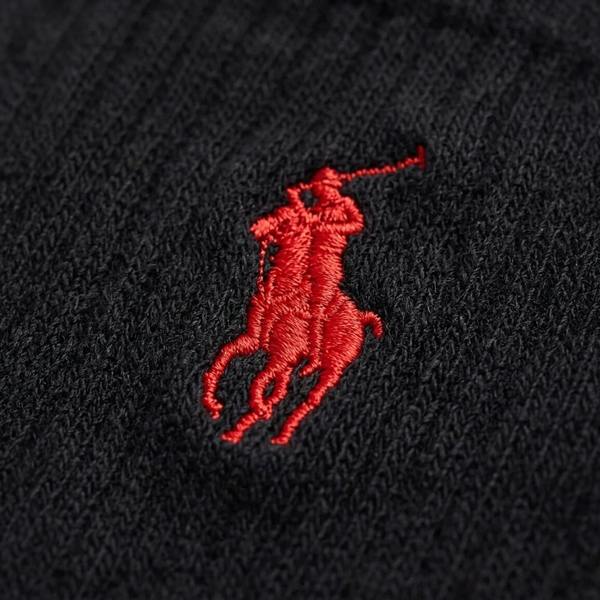 Polo Ralph Lauren EMBROIDBIGPP Crew Socks Socks   in  Black