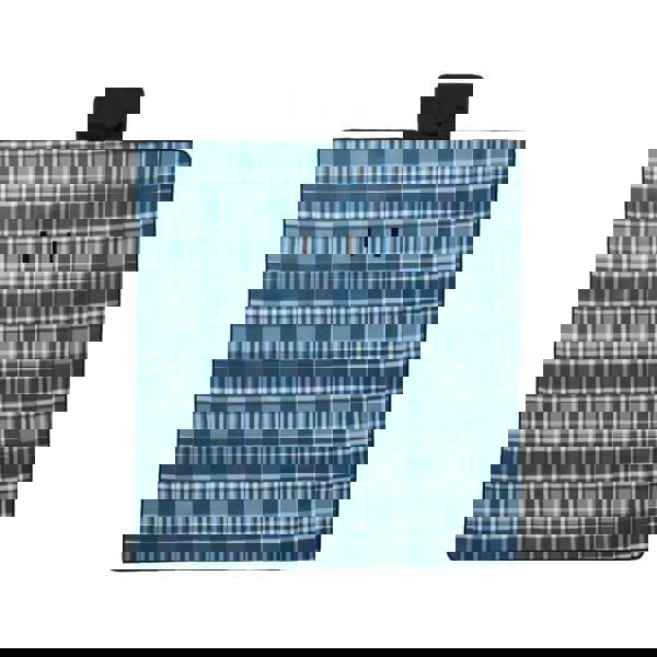 Mountain Warehouse Fleece Checked Picnic Mat - Blue - 