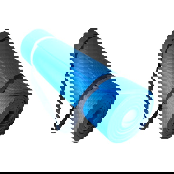 Azure 10mm Exercise Mat - Blue