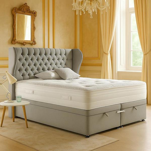 Great British Beds Mulberry Winged Divan Ottoman Bed