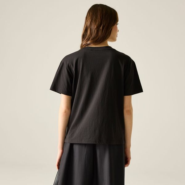 Regatta Womens Cath Kidston Floral Oversized T-Shirt - Black