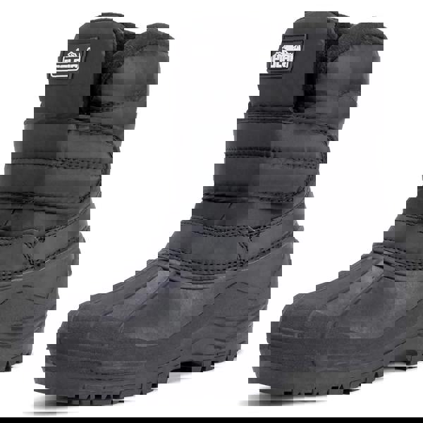 VIVA Polar Mens Waterproof Nylon Snow Boots - Anti-Slip Rubber Sole