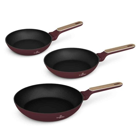Berlinger Haus 3 Pcs Frypan Set Leonardo Nordic | Berlinger Haus BH8303