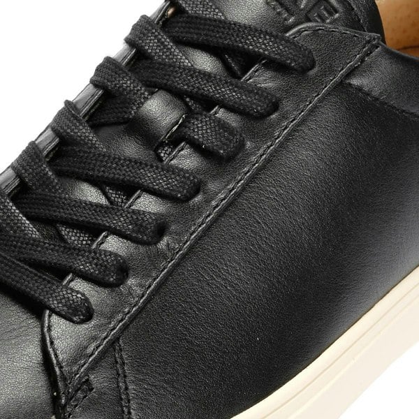 Clae Bradley Milled Leather Men's Black Trainers