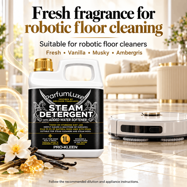 ProKleen Pro-Kleen Parfum Luxe Steam Mop Detergent Creed 1L - Deeply Cleans, Removes Stains, Deodorises