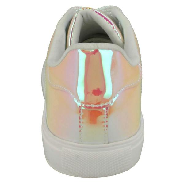 Spot On Ladies Spot On Casual Hologram Pumps