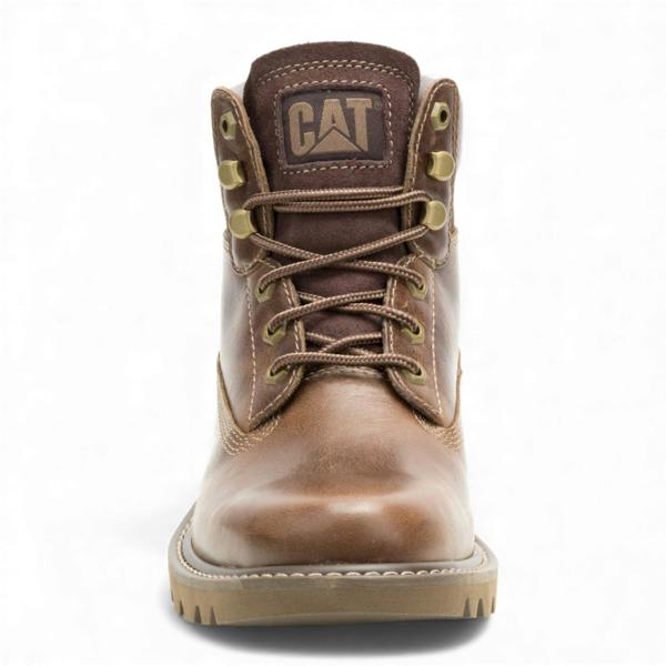 Caterpillar CAT (Caterpillar) Colorado 2.0 Fossil Brown Leather Hiking Ankle Boots