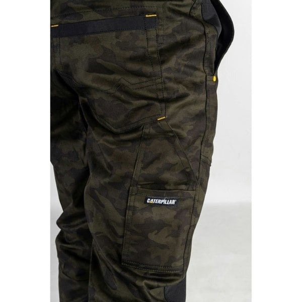 Caterpillar Dynamics Cotton Men's Outdoor Trousers - Green
