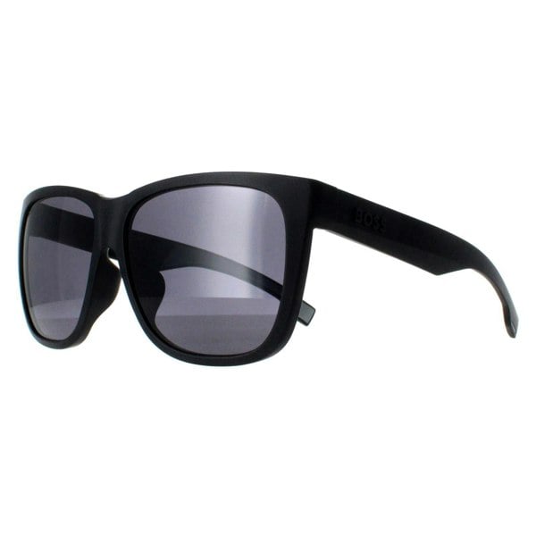 Hugo Boss Sunglasses BOSS 1453/F/S O6W Matte Black Grey Dark Grey