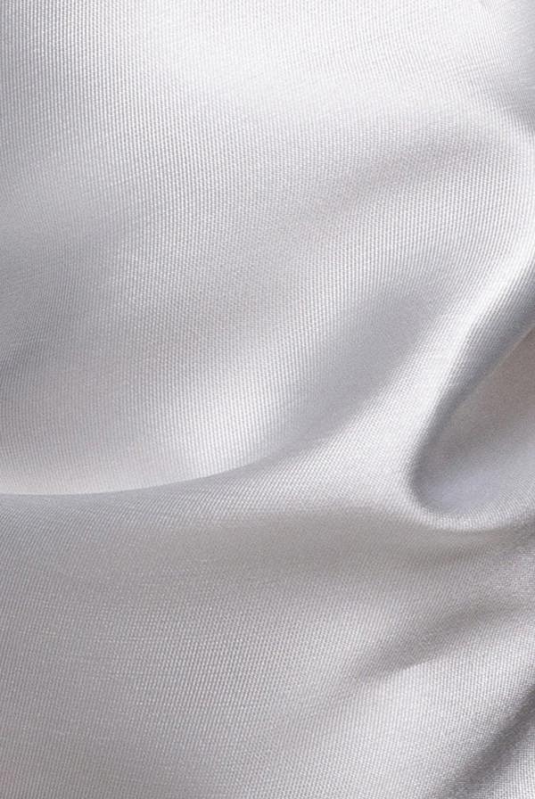 Off Shoulder Back Satin Bow Scuba Mini Dress - White DR4713