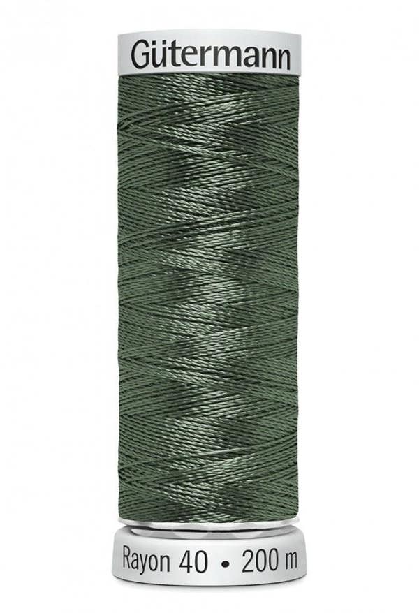 Gutermann No 40 Sulky Rayon Embroidery Thread 200m Rayon Thread Suitable For Embroidery