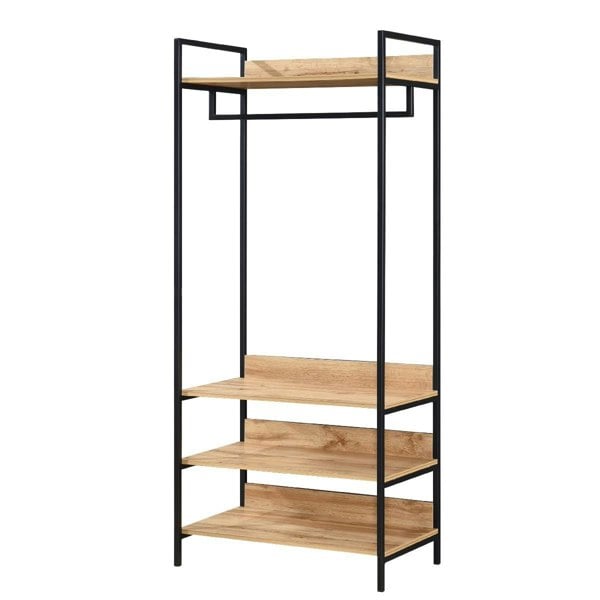 Swish Furniture Alva Open Wardrobe with 4 Shelves