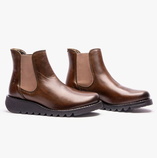 Fly London SALV Womens Ankle Boots Olive