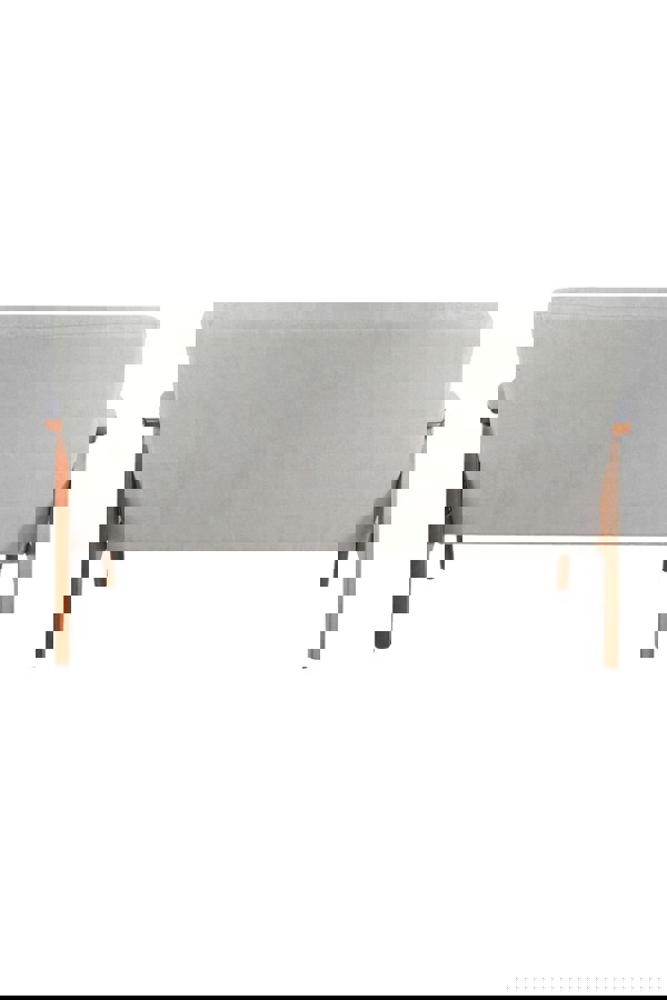 Living and Home Solid Wooden Frame Upholstered Tufted Sofa