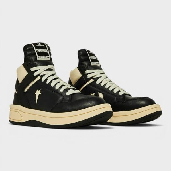 Converse DRKSHDW TURBOWPN Mid Black Cloud Cream