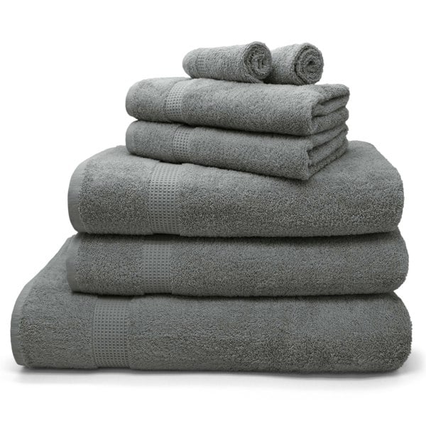 Velosso Luxury Egyptian Cotton Towels 550gsm Grey