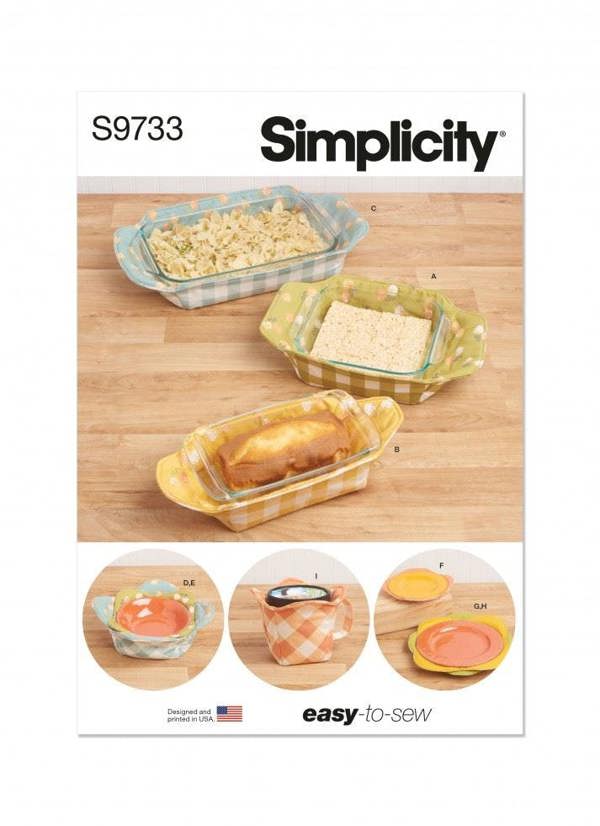 Simplicity Sewing Pattern 9733, Accessories One Size - Easy