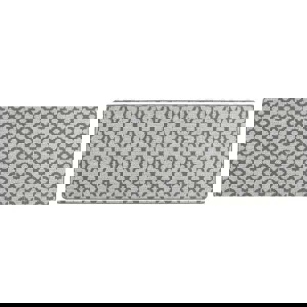 My Mat Stain Resistant Moroccan Tile Silver