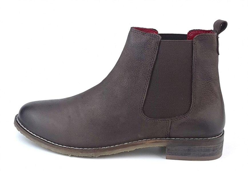 Frank James Aintree Ladies Leather Nubuck Chelsea Pull On Boots