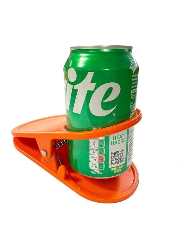Image of orange table drink clip with can