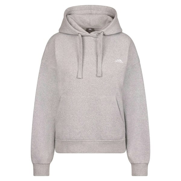 Trespass Women's Reives Knitted Hoodie - Grey Marl