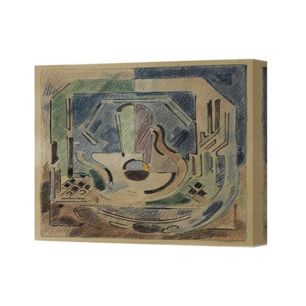 Benjamin Tate Design Abstract Geometric Canvas Art Print 2109 Modern Wall Decor