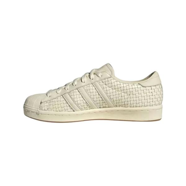 Adidas Mens Superstar V Woven Trainers - Cream - 
