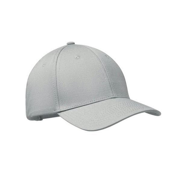 MidOcean Bahamas Cotton 6 Panel Baseball Cap - Silver - 