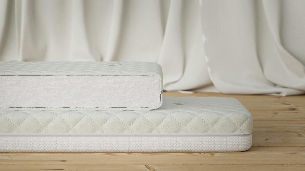 Viculii Subtle Aloe Vera Comfort ECO Fibre Cot Bed Mattress