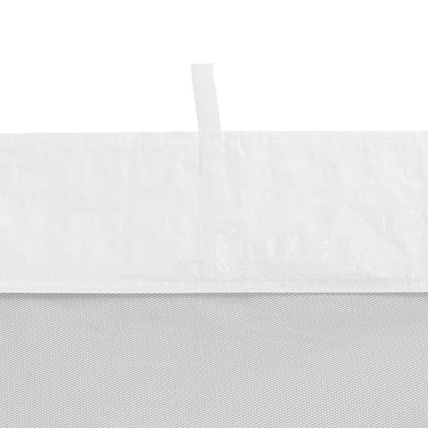 Berkfield Party Tent Sidewall 2 pcs White and Black Mesh