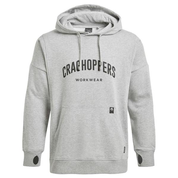 Craghoppers Mens Workwear Oulston Hoodie - Soft Grey Marl - 